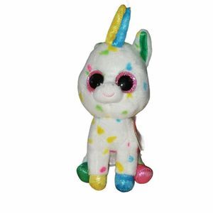 Ty Beanie Boos 6" HARMONIE Speckled Unicorn Plush